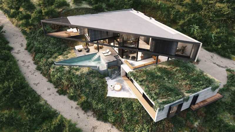 Home No. 47 at Nosara Estates - completed luxury home in Nosara Costa Rica